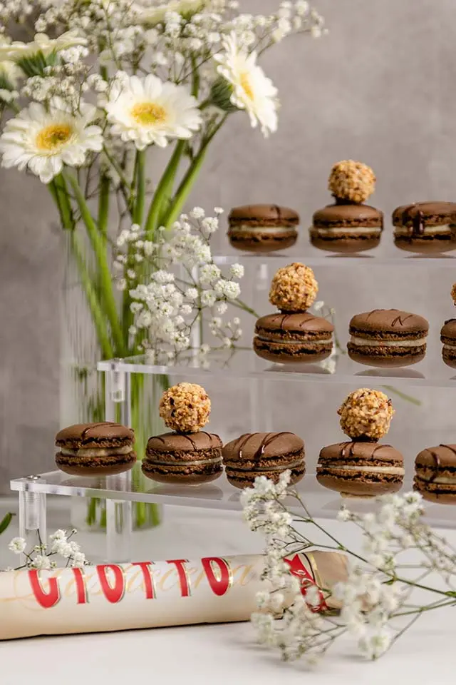 Vorschau Haselnuss-Macarons mit GiOTTO 